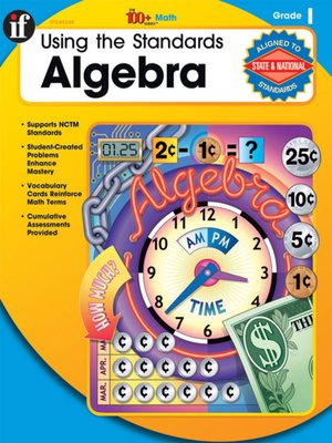 cover image of Using the Standards - Algebra, Grade 1